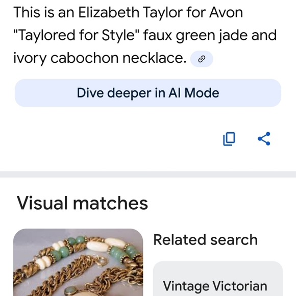 elizabeth taylor for avon vintage victorian replica brooch large cabochone stone - Picture 4 of 4